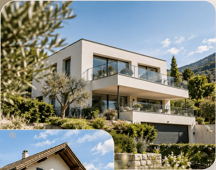 Architektur, Weitsicht und Schweizer Wohnqualität – D&A IMMO AG